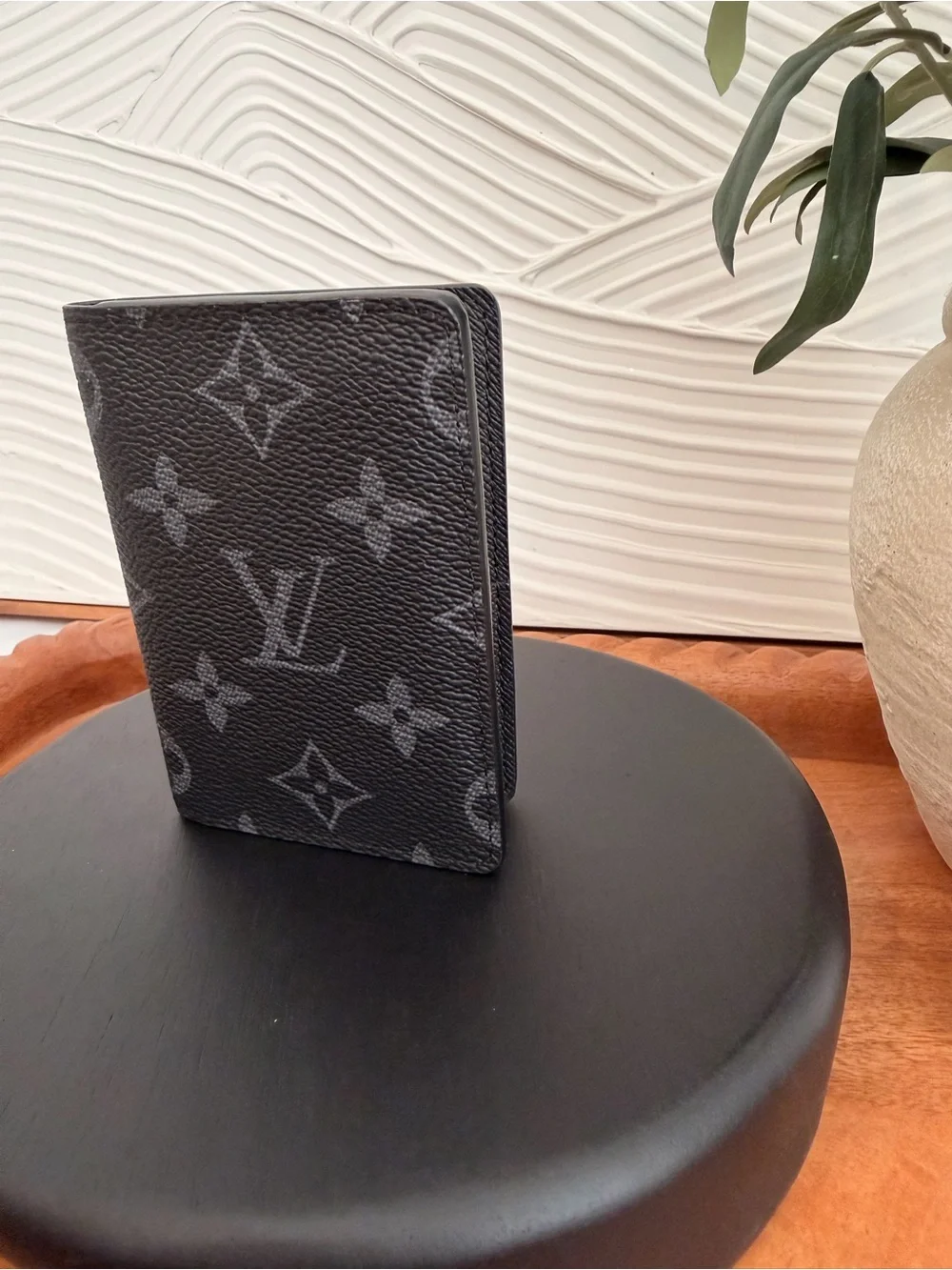 Louis Vuitton Monogram Eclipse Passport Holder